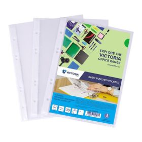   Lefűzhető genotherm A5 A/5 40 mikron víztiszta 100 db/csomag Victoria