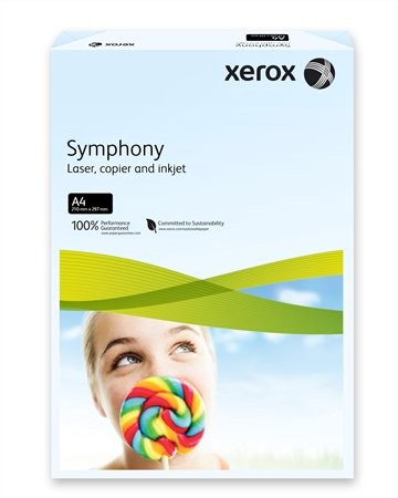 Xerox Symphony színes másolópapír, A4, 80 g, világoskék (pasztell) 500 lap/csomag