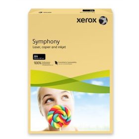   Xerox Symphony színes másolópapír, A4, 80 g, vajszín (közép) 500 lap/csomag