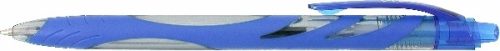 Golyóstoll Zebra Ola nyomógombos, gumírozott, 13942 kék