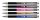 Golyóstoll Zebra F-301A (0,7 mm) metál antracit test (kék írásszín)